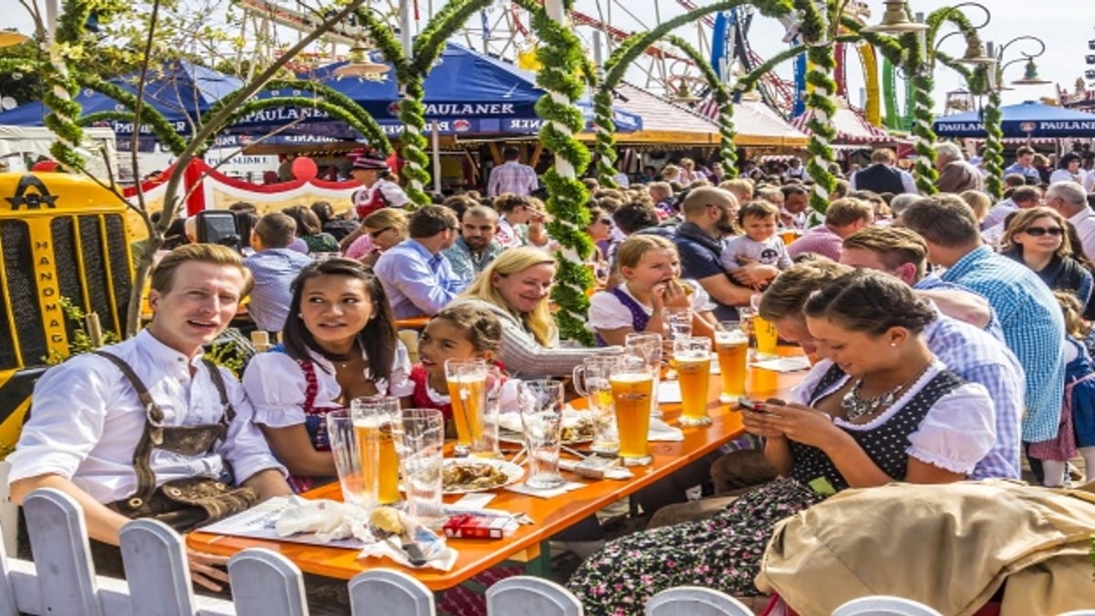 Oktoberfest v Mnichově
